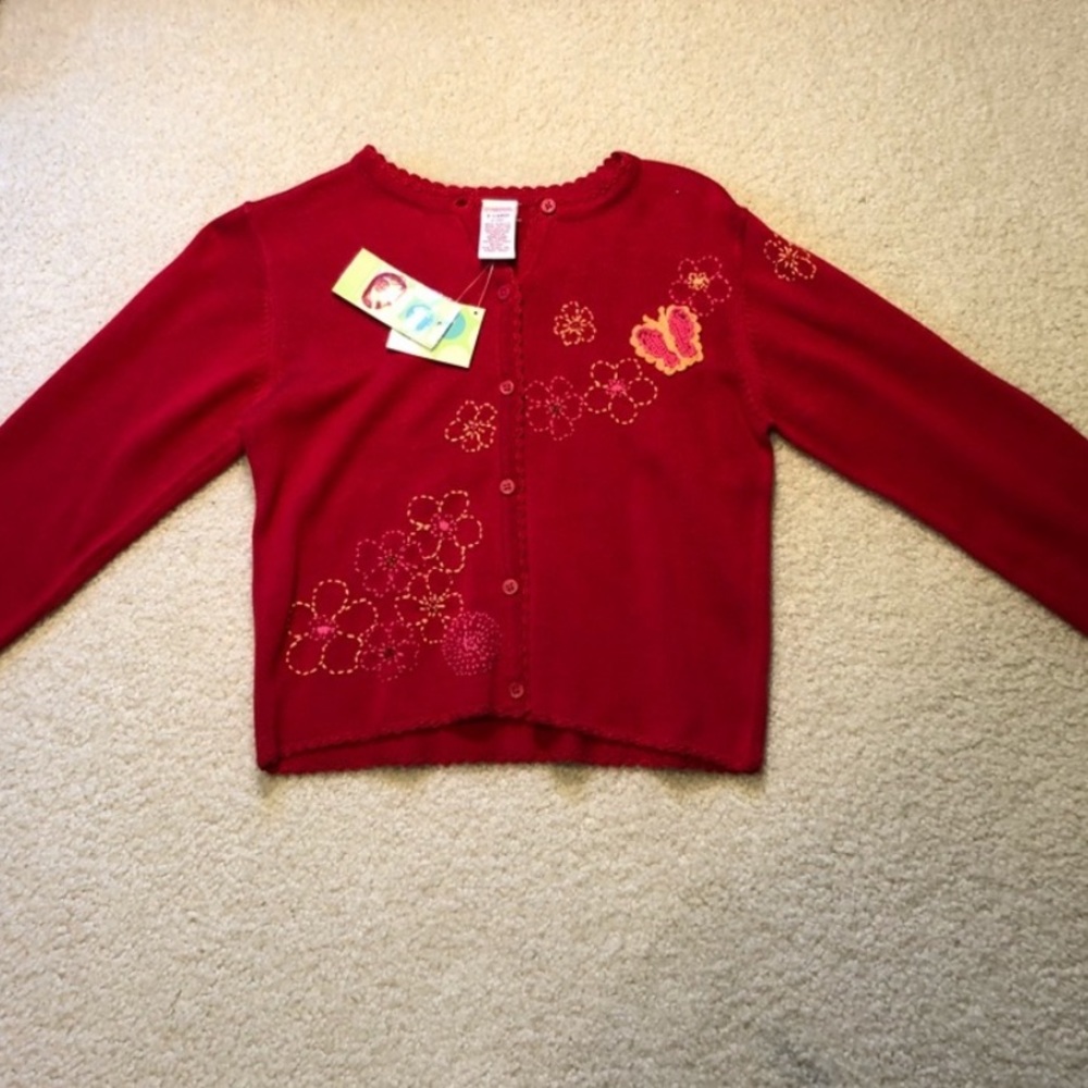 NWT Gymboree embroidered sweater